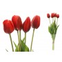 Wiecznie żywe tulipany czerwone silikonowe